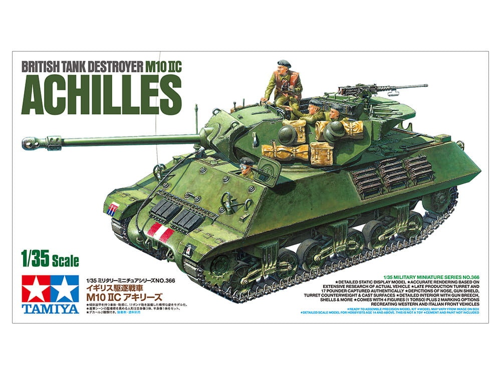Zdjęcie główne produktu M10 IIC Achilles (British Tank Destroyer) 1:35 Tamiya 35366