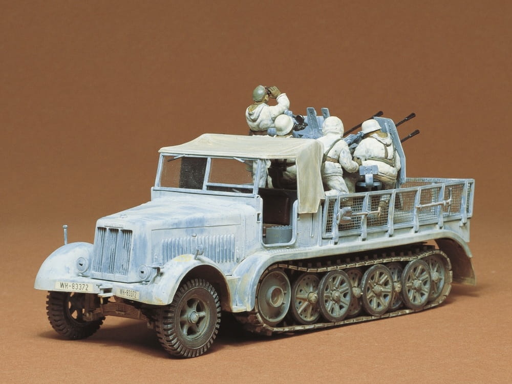 Zdjęcie dodatkowe produktu Sd.Kfz. 7/1 działo samobieżne 1:35 Tamiya 35050