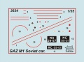 Zdjęcie dodatkowe produktu Gaz M1 1:35 Zvezda 3634