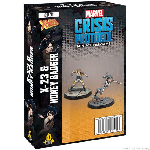 X-23 and Honey Badger (Marvel: Crisis Protocol) figurki do gry