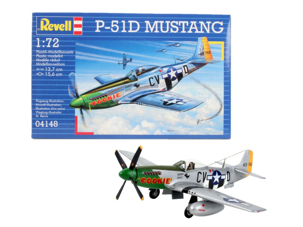 Zdjęcie główne produktu P-51D Mustang 1:72 Revell 04148