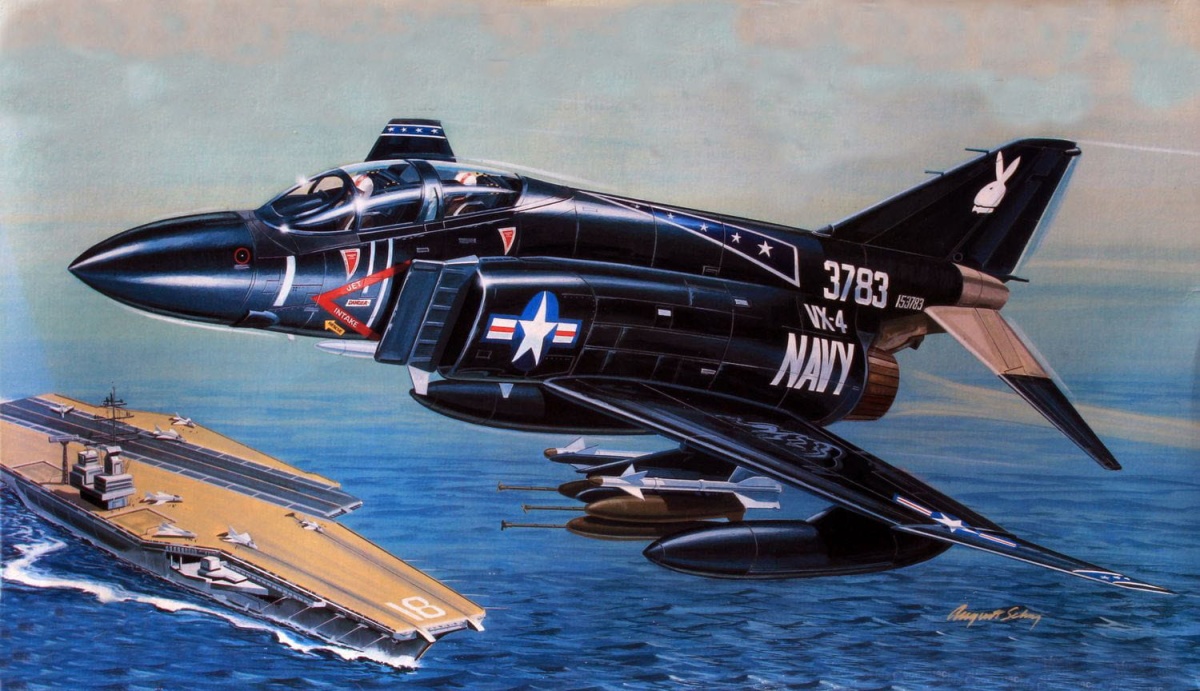 Zdjęcie dodatkowe produktu F-4E Phantom (Easy click) 1:72 Revell 03651