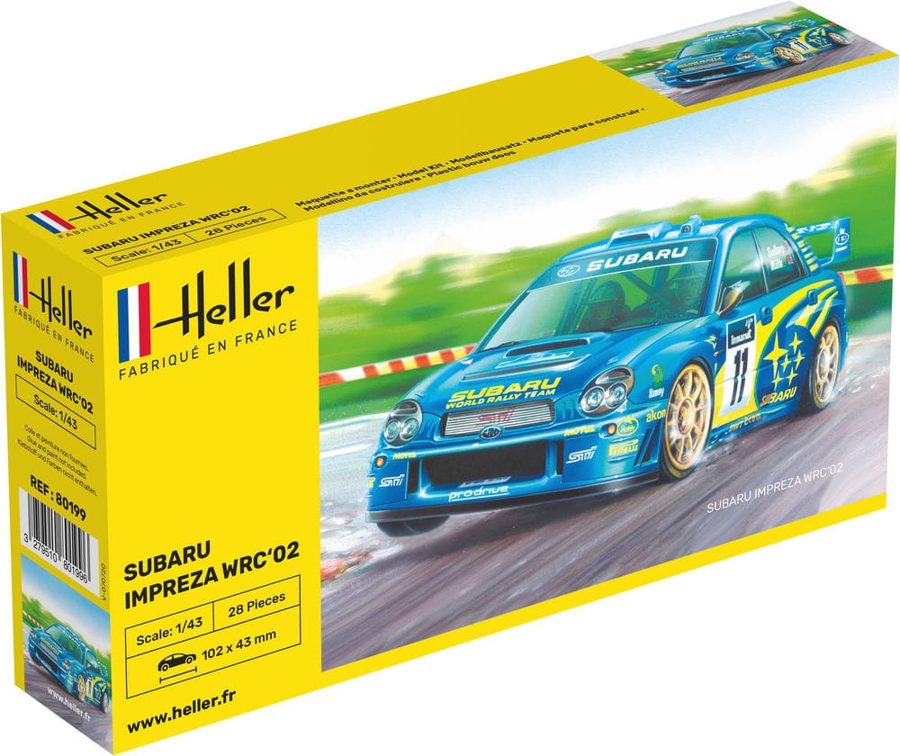 Zdjęcie dodatkowe produktu Subaru Impreza WRC '02 1:43 Heller 80199