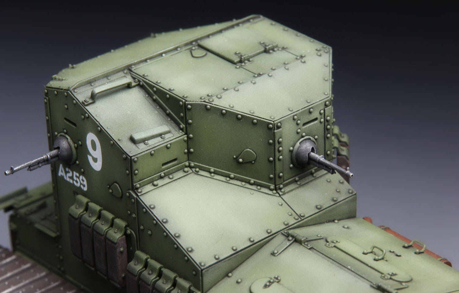 British Medium Tank Mk.A Whippet 1:35 Meng TS-021 | TOP