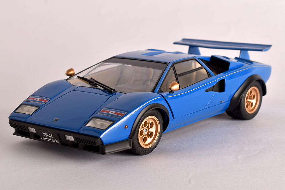 d*n様 Lamborghini Gorgeous Collection Lamborghini Countach WOLF Ver.2 '76 1:24 Aoshima 063835